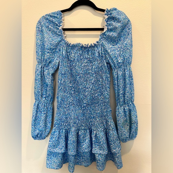 Blue Floral Dress ASOS - Picture 2 of 3